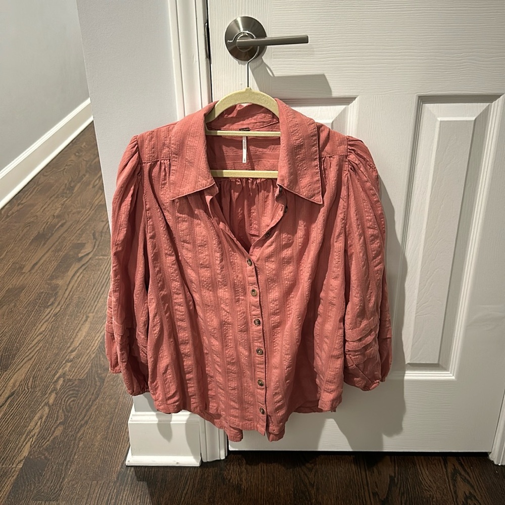 Free People blush top